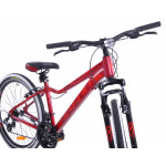 Horský Bicykel 26" Fuzlu Oxygen Hliníkový Červený